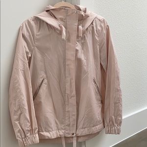 Zara hooded rain jacket
